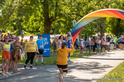 A photo from the 2023 Pride Run and Walk