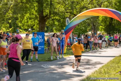 A photo from the 2023 Pride Run and Walk