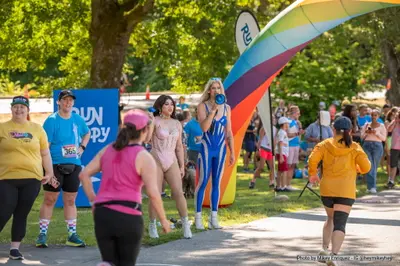 A photo from the 2023 Pride Run and Walk