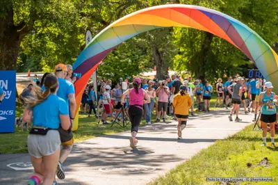 A photo from the 2023 Pride Run and Walk