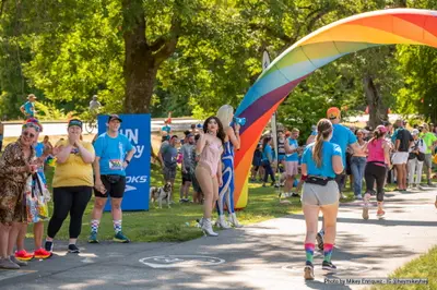 A photo from the 2023 Pride Run and Walk