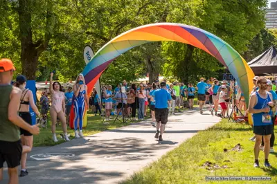 A photo from the 2023 Pride Run and Walk