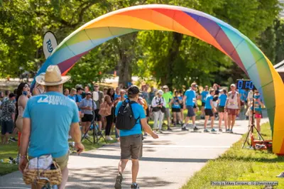 A photo from the 2023 Pride Run and Walk