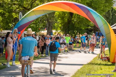 A photo from the 2023 Pride Run and Walk