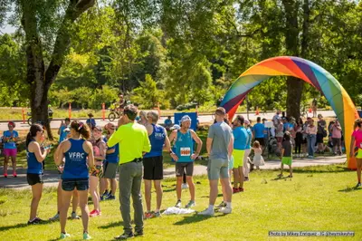 A photo from the 2023 Pride Run and Walk