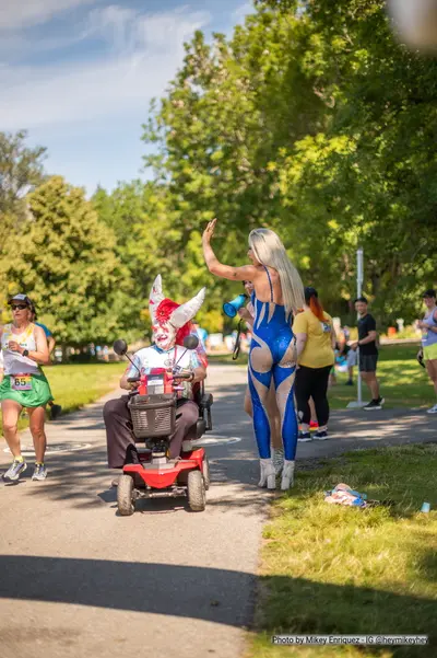 A photo from the 2023 Pride Run and Walk