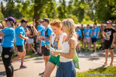 A photo from the 2023 Pride Run and Walk