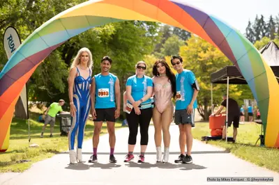 A photo from the 2023 Pride Run and Walk